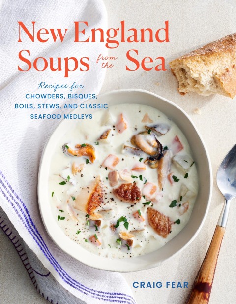 Cover image for book New England Soups from the Sea