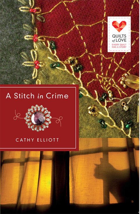 Cover image for book A Stitch in Crime