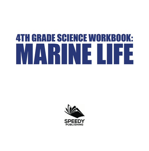 Cover image for book 4th Grade Science Workbook: Marine Life