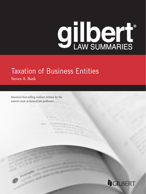 Cover image for book Bank's Gilbert Law Summaries, Taxation of Business Entities