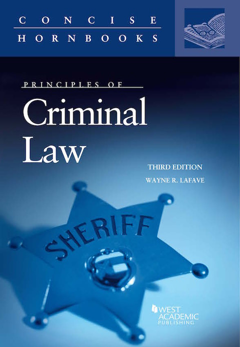 Cover image for book LaFave's Principles of Criminal Law