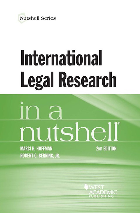Cover image for book Hoffman and Berring's International Legal Research in a Nutshell
