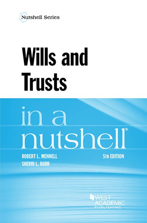 Cover image for book Mennell and Burr's Wills and Trusts in a Nutshell
