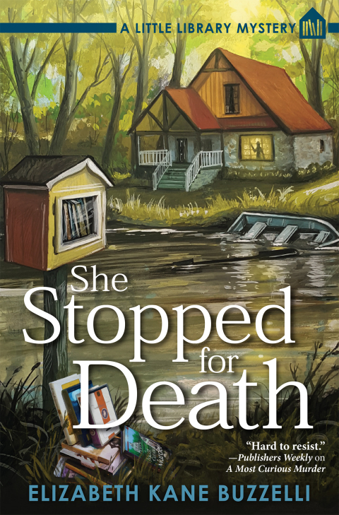 Cover image for book She Stopped for Death
