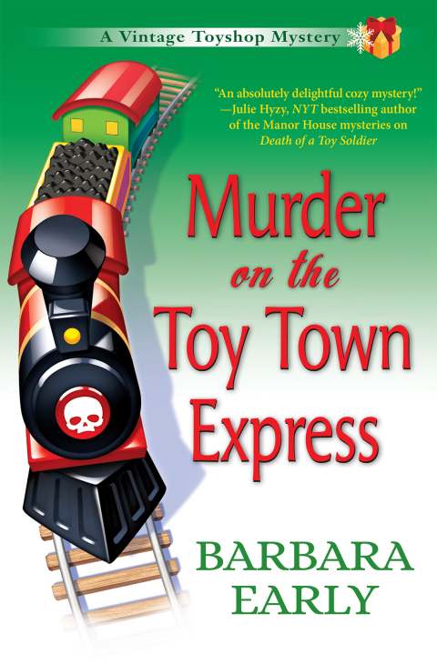 Cover image for book Murder on the Toy Town Express