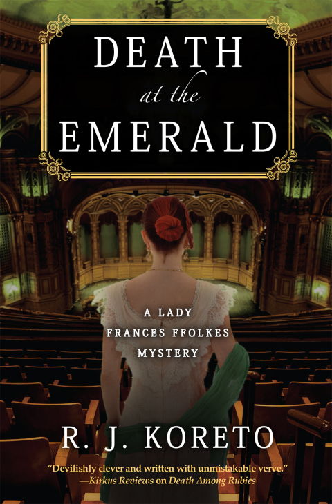 Cover image for book Death at the Emerald