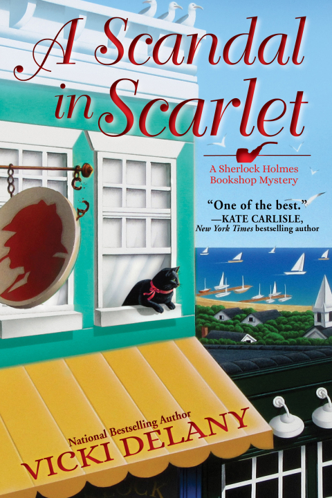 Cover image for book A Scandal in Scarlet