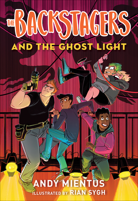 Cover image for book The Backstagers and the Ghost Light (Backstagers #1)