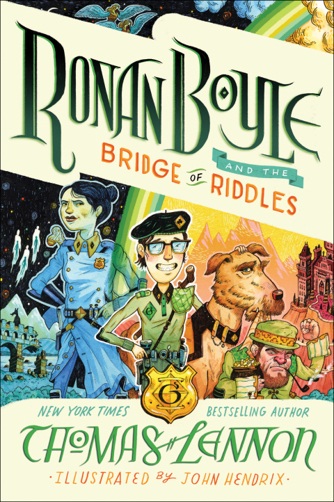 Cover image for book Ronan Boyle and the Bridge of Riddles (Ronan Boyle #1)