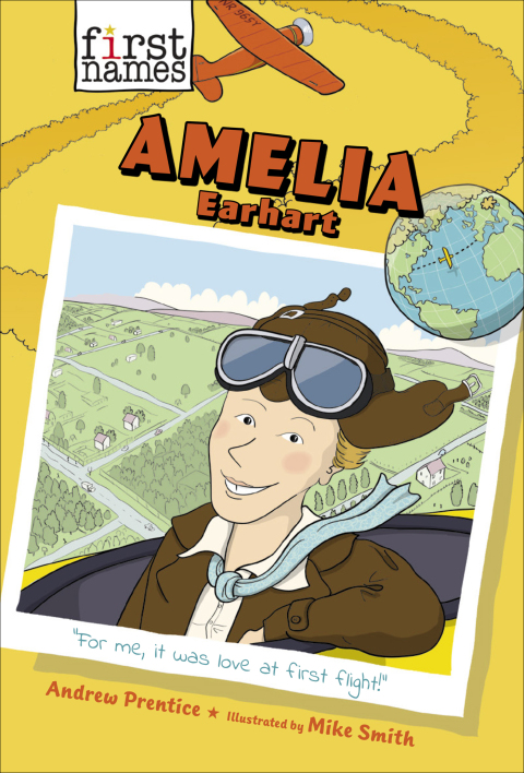 Cover image for book Amelia Earhart (The First Names Series)