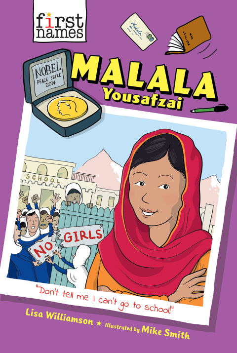 Cover image for book Malala Yousafzai (The First Names Series)
