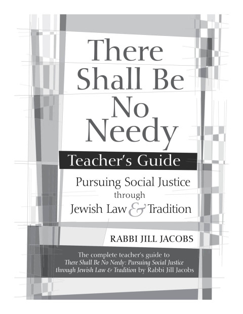 Cover image for book There Shall Be No Needy Teacher's Guide