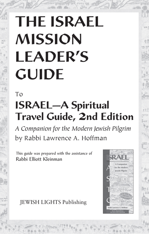 Cover image for book Israel Mission Leader's Guide