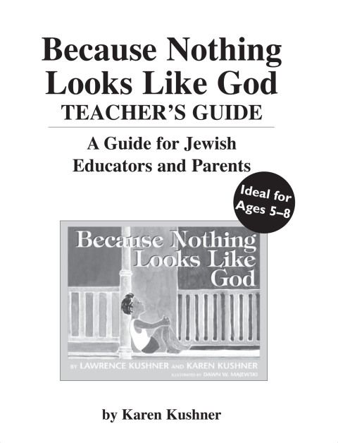 Cover image for book Because Nothing Looks Like God Teacher's Guide