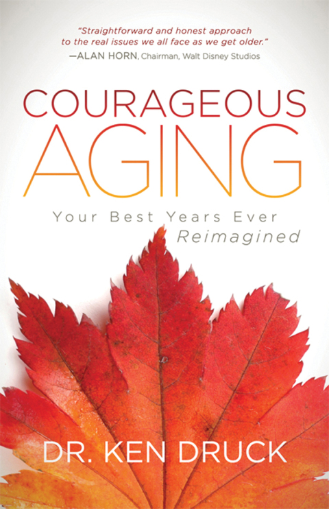 Cover image for book Courageous Aging