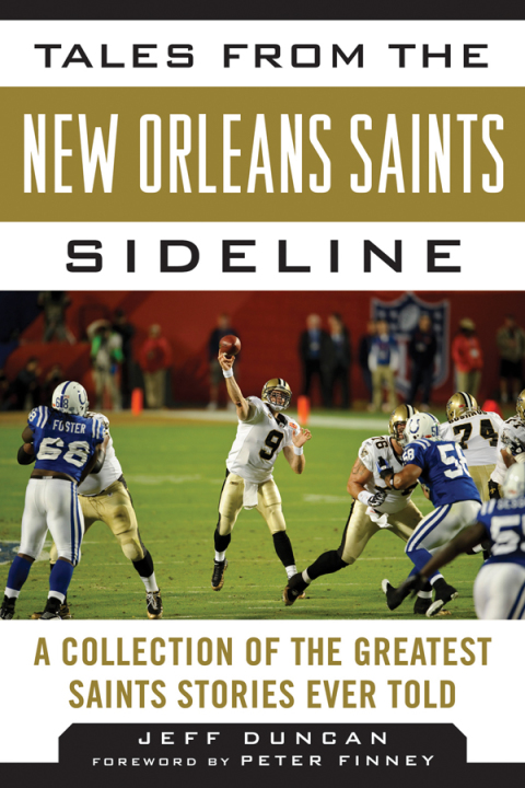 Cover image for book Tales from the New Orleans Saints Sideline