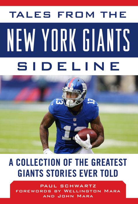 Cover image for book Tales from the New York Giants Sideline