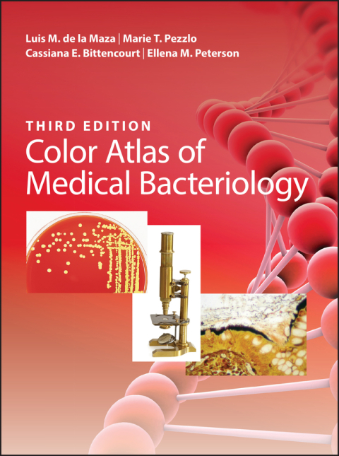 Cover image for book Color Atlas of Medical Bacteriology, 3rd Edition