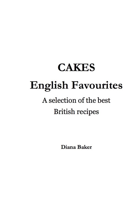 Cover image for book Cakes - English Favourites