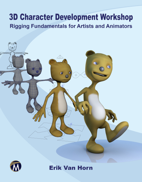 Cover image for book 3D Character Development Workshop: Rigging Fundamentals for Artists and Animators