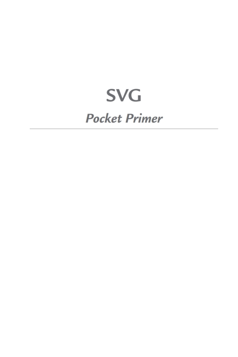 Cover image for book SVG