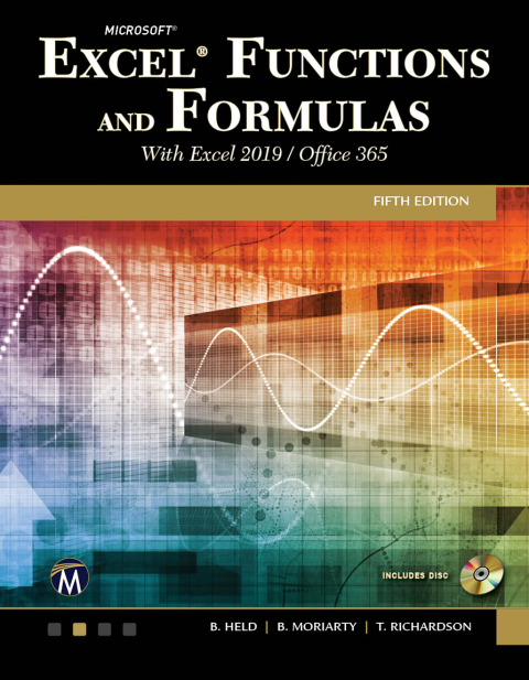 Cover image for book Microsoft Excel Functions and Formulas with Excel 2019/Office 365