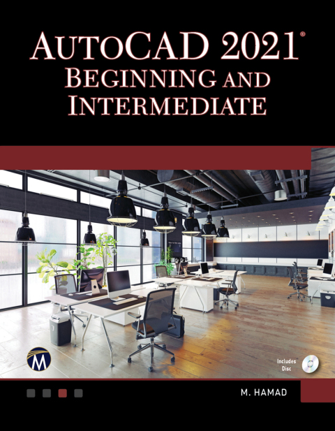 Cover image for book AutoCAD 2021 Beginning and Intermediate
