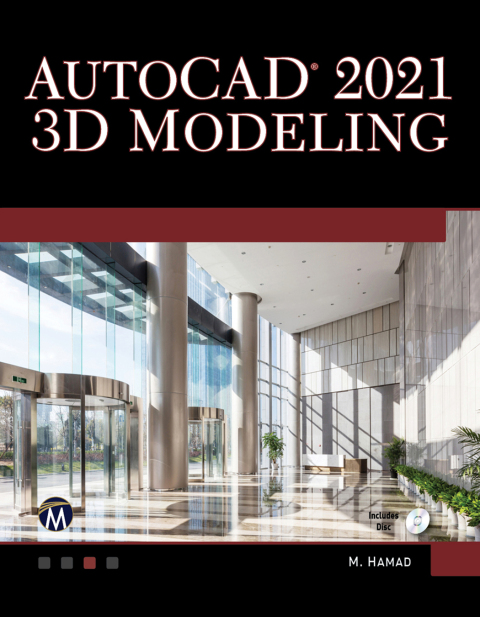 Cover image for book AutoCAD 2021 3D Modelling