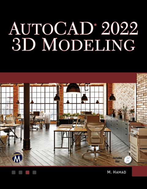 Cover image for book AutoCAD 2022 3D Modeling