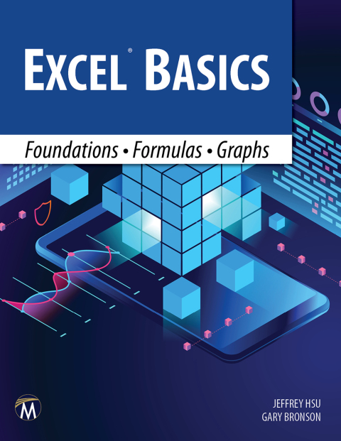 Cover image for book Excel Basics: Foundations • Formulas • Graphs