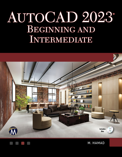 Cover image for book AutoCAD 2023 Beginning and Intermediate
