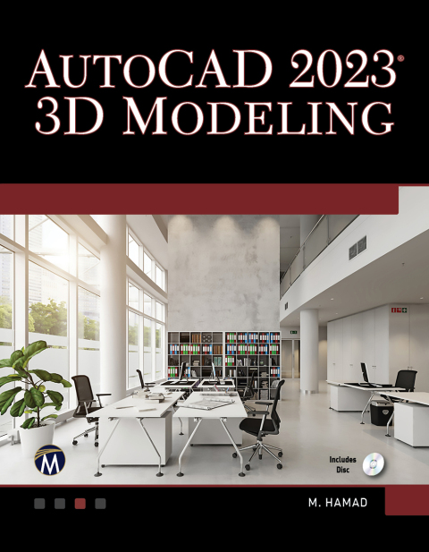 Cover image for book AutoCAD 2023 3D Modeling