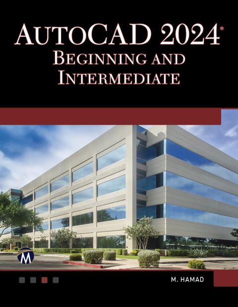 Cover image for book AutoCAD 2024 Beginning and Intermediate