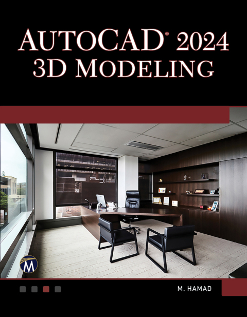 Cover image for book AutoCAD 2024 3D Modeling