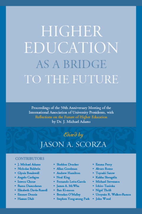 Cover image for book Higher Education as a Bridge to the Future