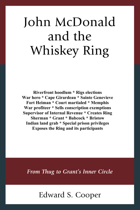 Cover image for book John McDonald and the Whiskey Ring