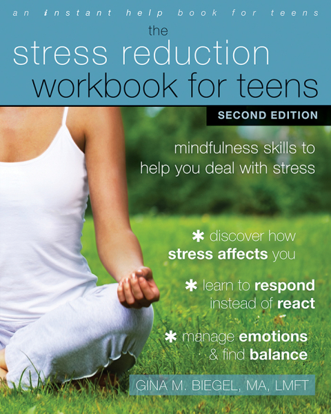 Cover image for book The Stress Reduction Workbook for Teens