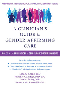 Cover image: A Clinician's Guide to Gender-Affirming Care 9781684030521