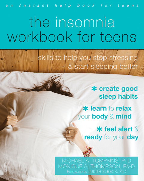 Cover image for book The Insomnia Workbook for Teens