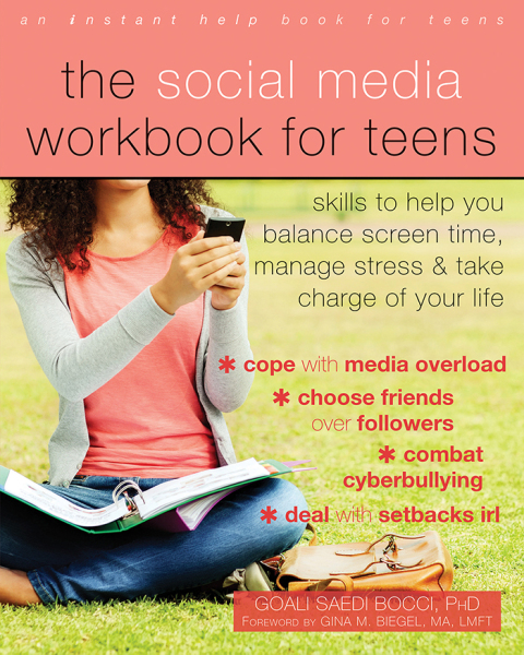 Cover image for book The Social Media Workbook for Teens