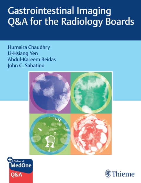 Cover image for book Gastrointestinal Imaging Q&A for the Radiology Boards