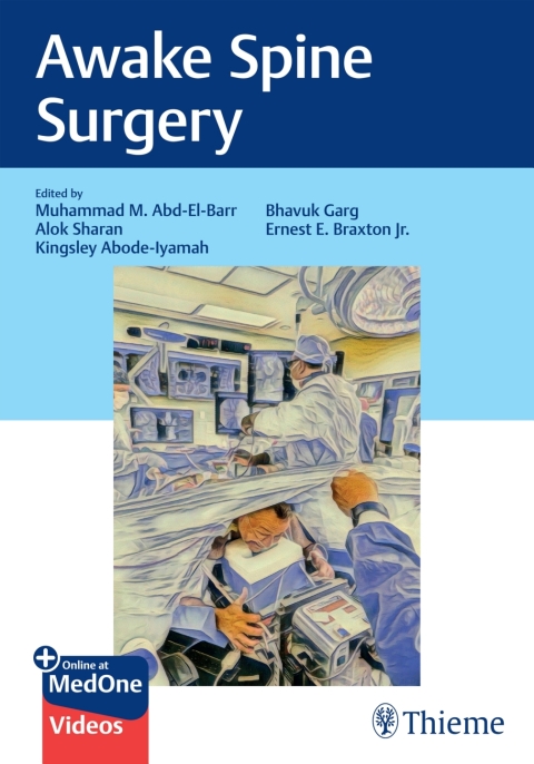 Cover image for book Awake Spine Surgery