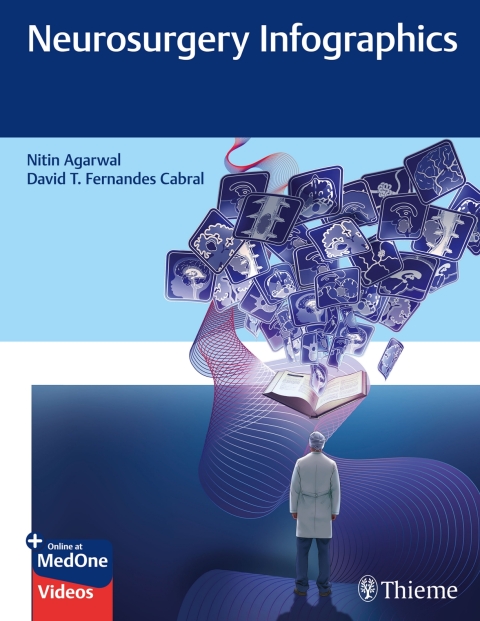 Cover image for book Neurosurgery Infographics