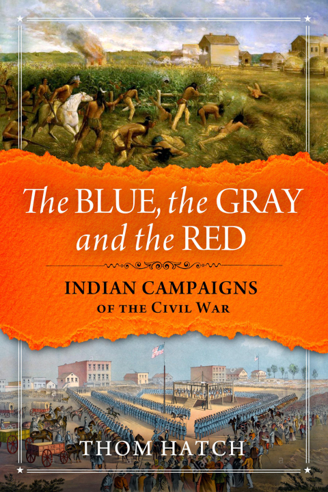 Cover image for book The Blue, The Gray and The Red