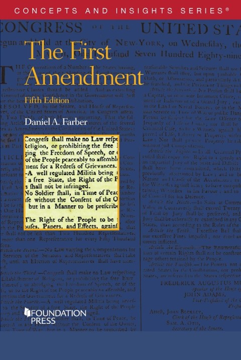 Cover image for book Farber's The First Amendment