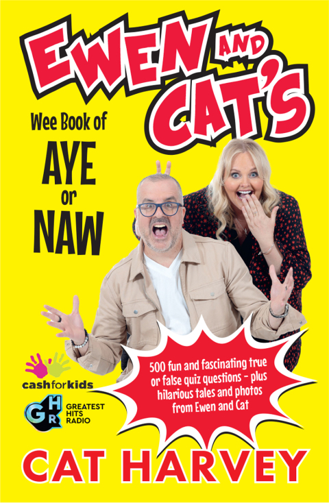 Cover image for book Ewen and Cat's Wee Book of Aye or Naw