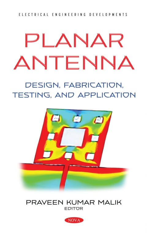 Cover image for book Planar Antenna: Design, Fabrication, Testing, and Application