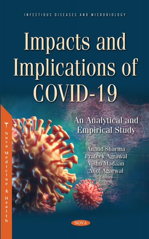 Cover image for book Impacts and Implications of COVID-19: An Analytical and Empirical Study