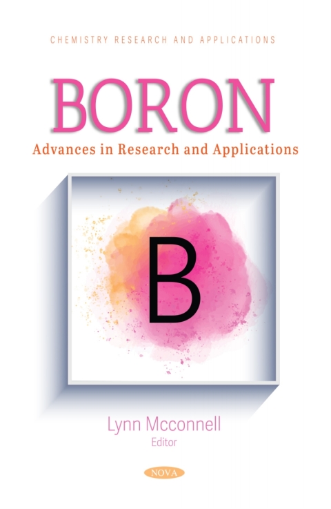 Cover image for book Boron: Advances in Research and Applications