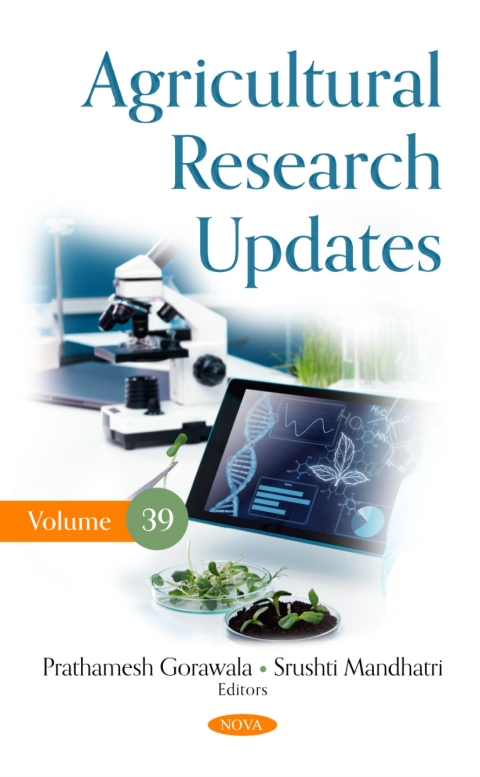 Cover image for book Agricultural Research Updates. Volume 39